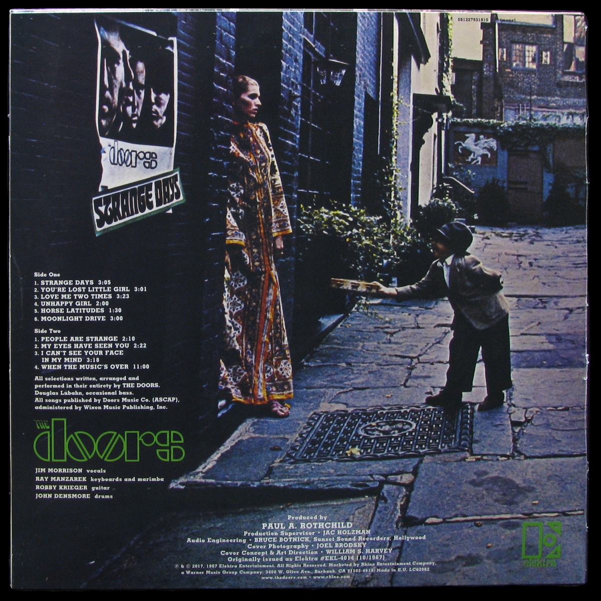 LP Doors — Strange Days (моно) фото 2