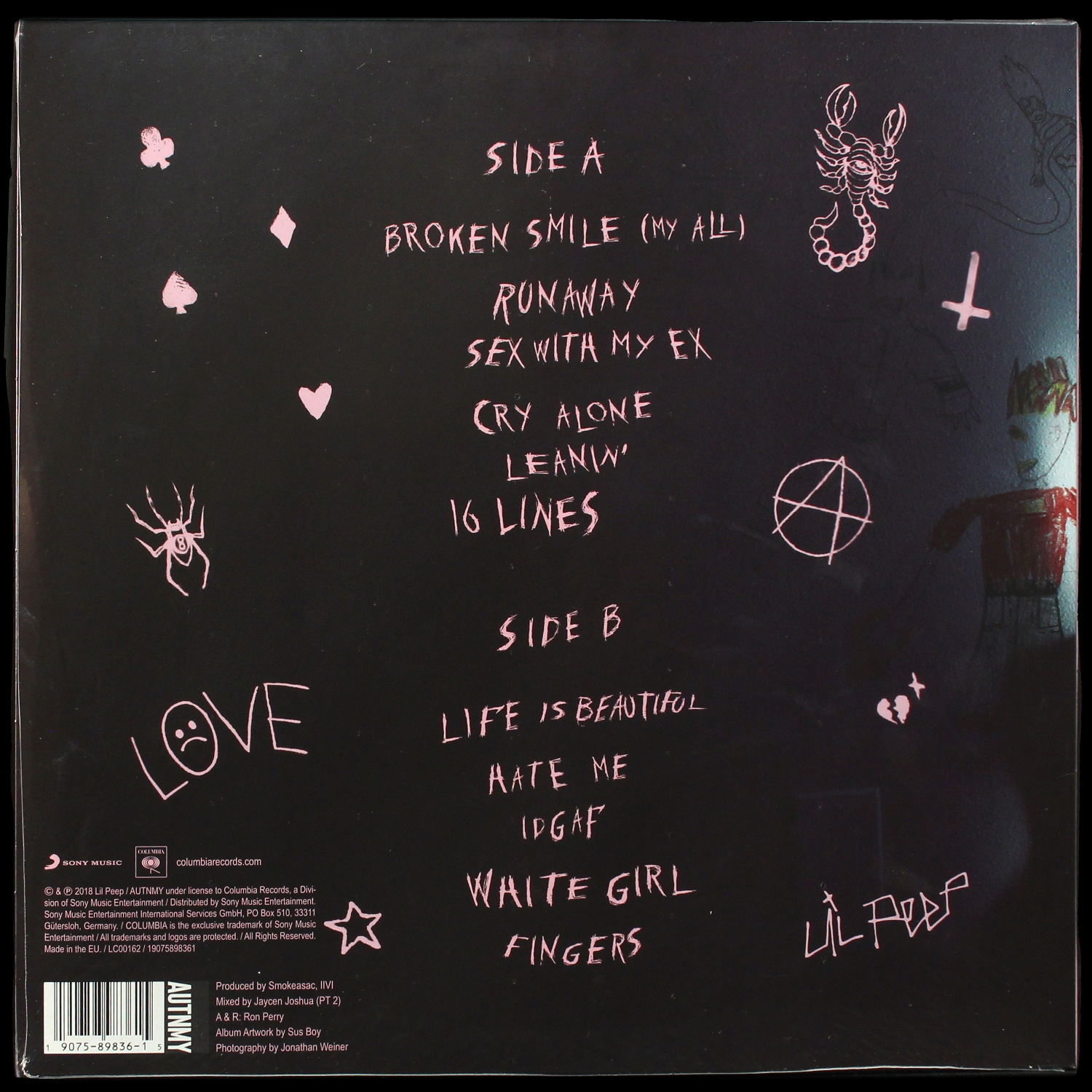 LP Lil Peep — Come Over When You're Sober, Pt. 2 фото 2