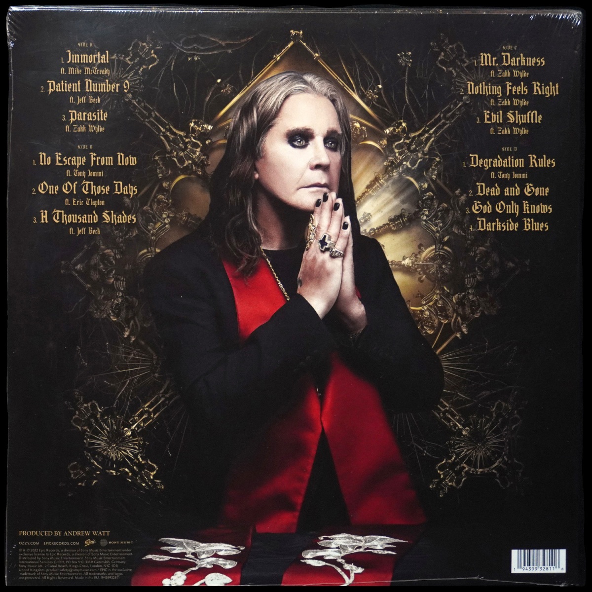 LP Ozzy Osbourne — Patient Number 9 (2LP) фото 2
