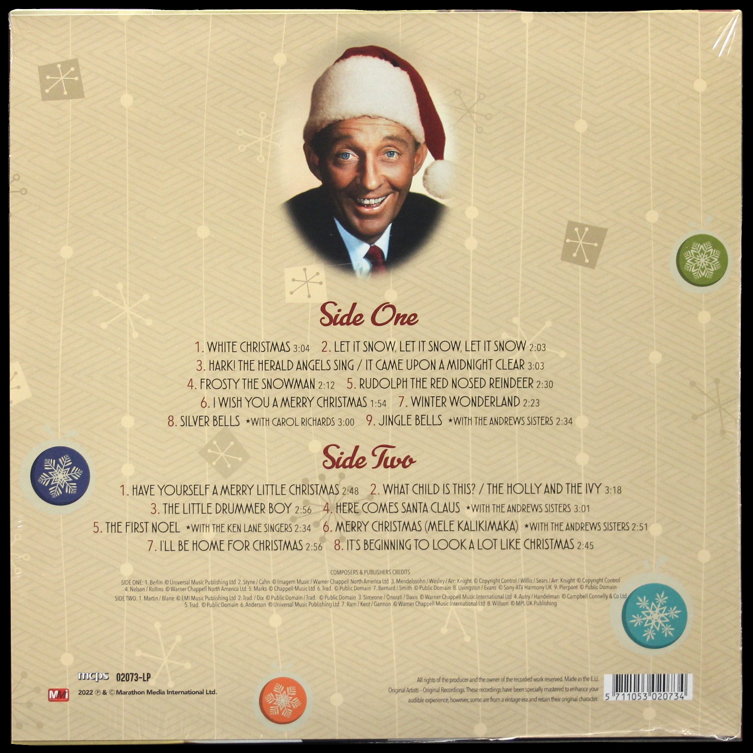 LP Bing Crosby — White Christmas фото 2