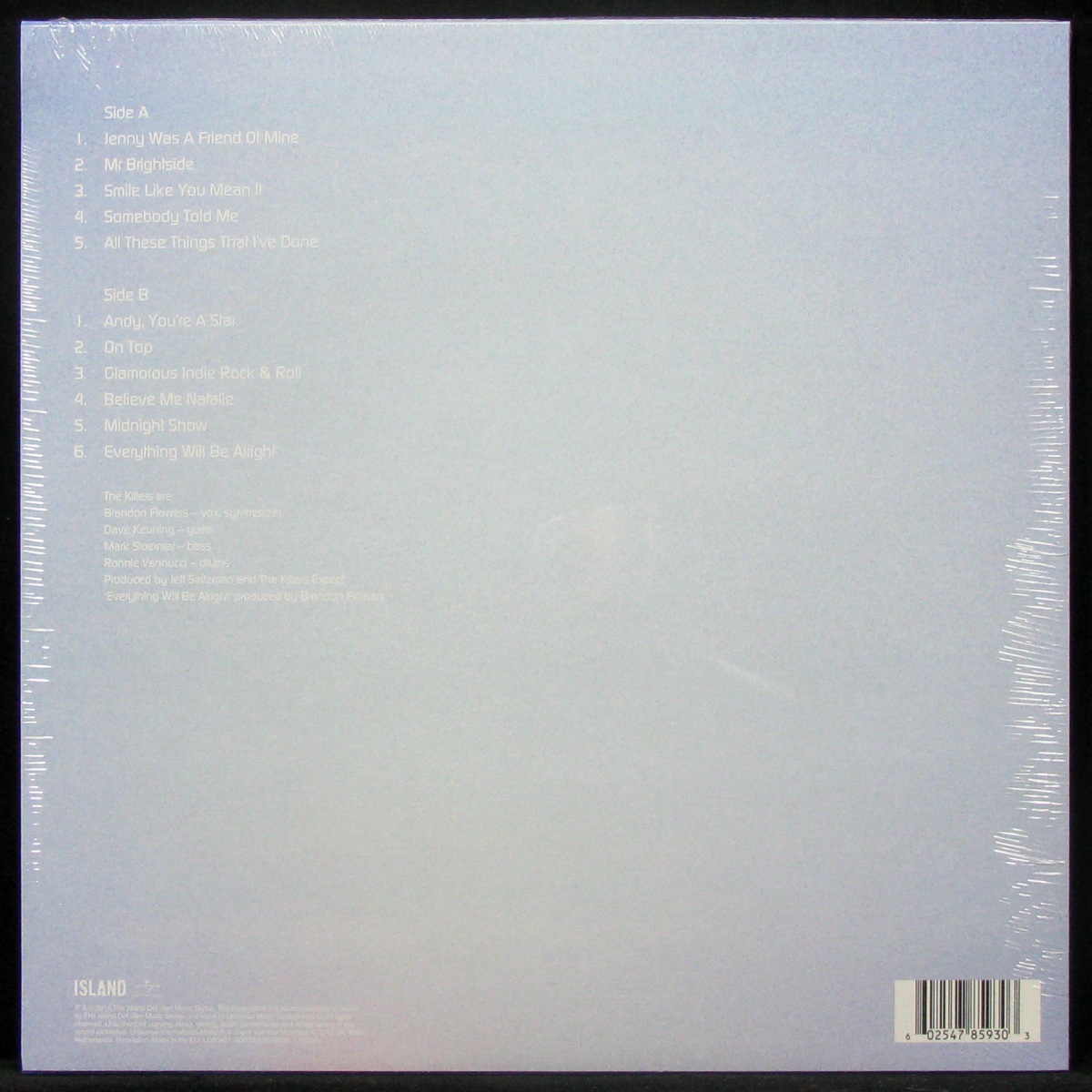 LP Killers — Hot Fuss фото 2