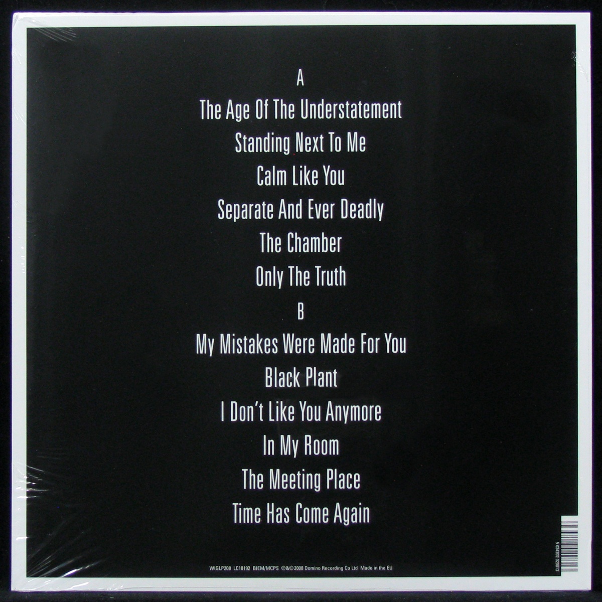 LP Last Shadow Puppets — Age Of The Understatement фото 2