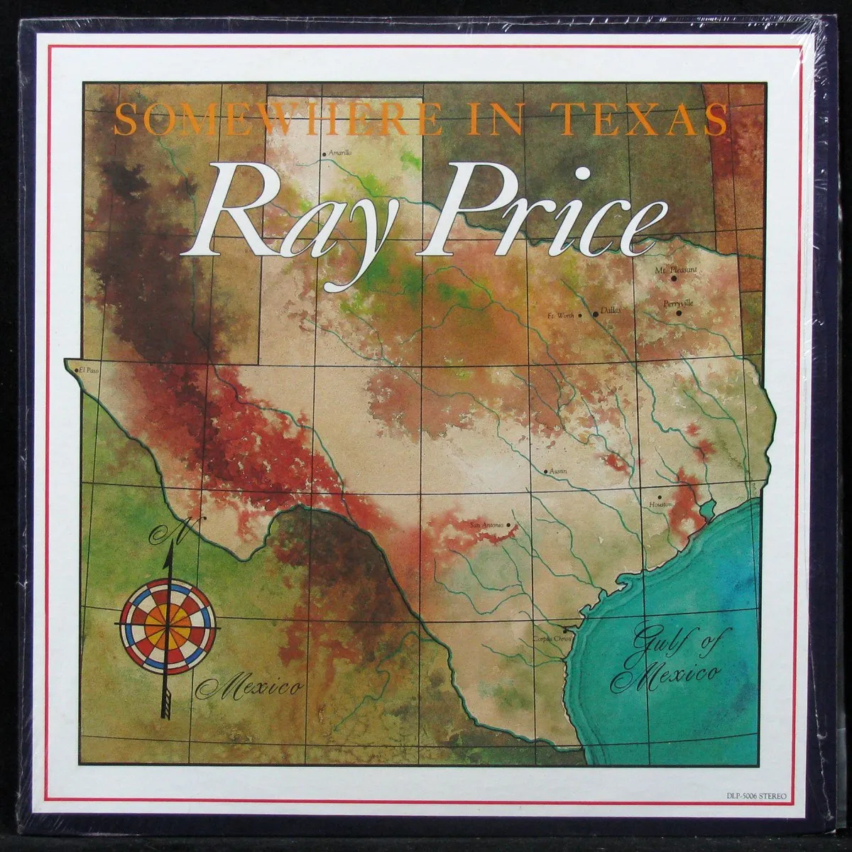 LP Ray Price — Somewhere in Texas фото