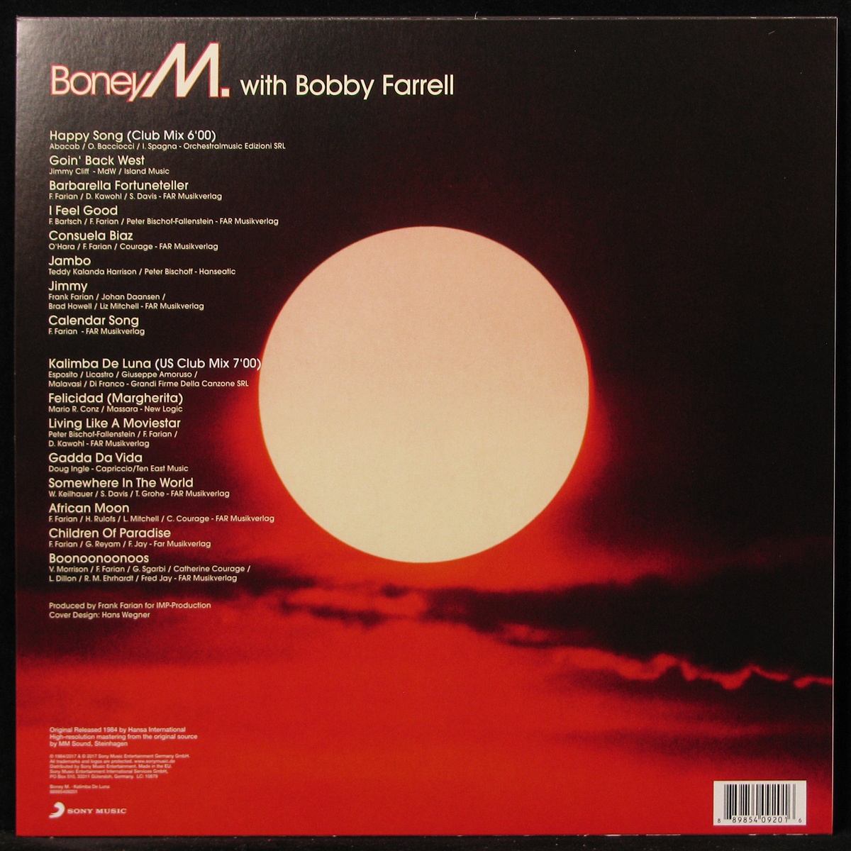 LP Boney M — Kalimba De Luna фото 2
