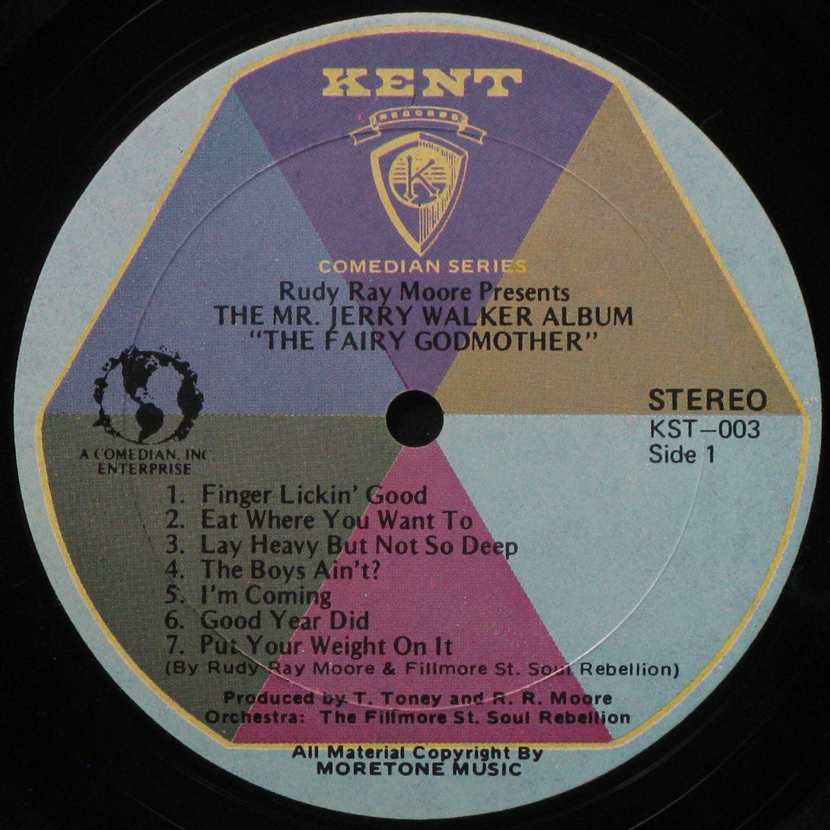 LP Jerry Walker — Mr. Jerry Walker Album 'The Fairy Godmother' фото 2