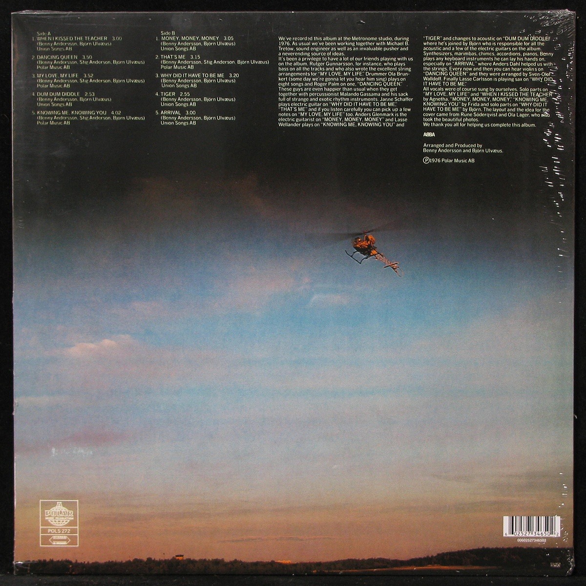 LP Abba — Arrival фото 2