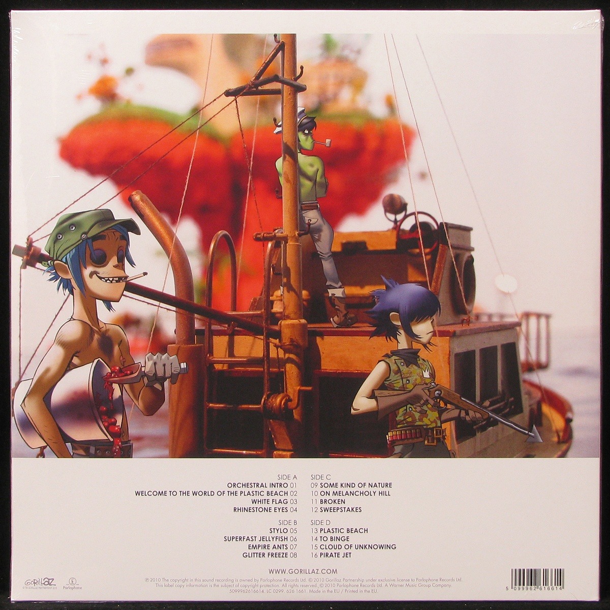 LP Gorillaz — Plastic Beach (2LP) фото 2
