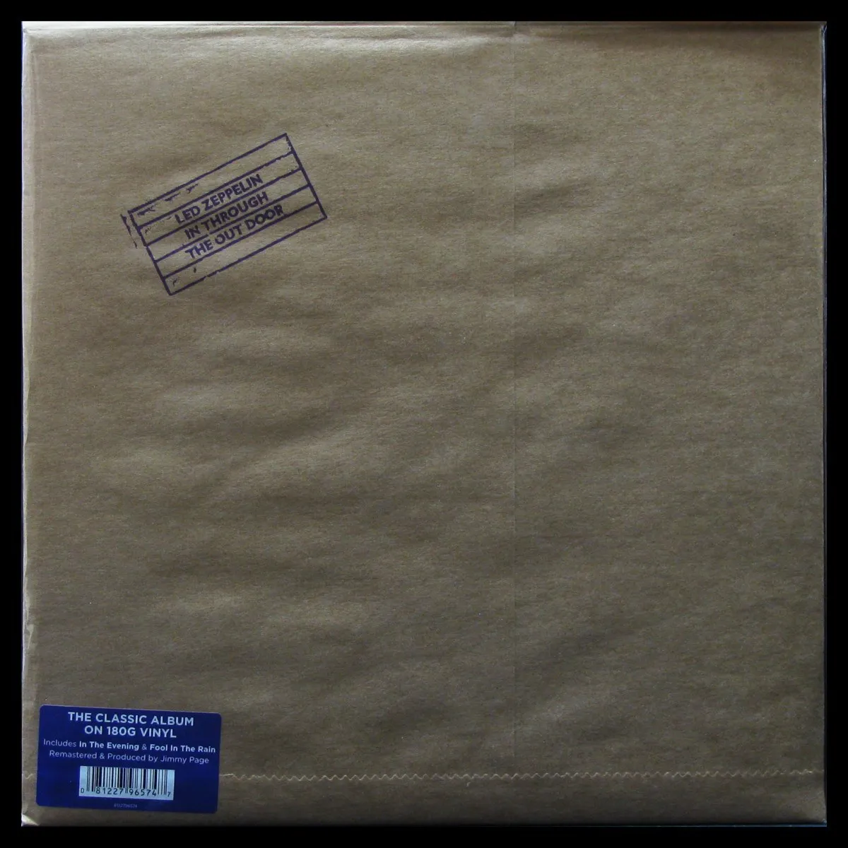 LP Led Zeppelin — In Through The Out Door фото