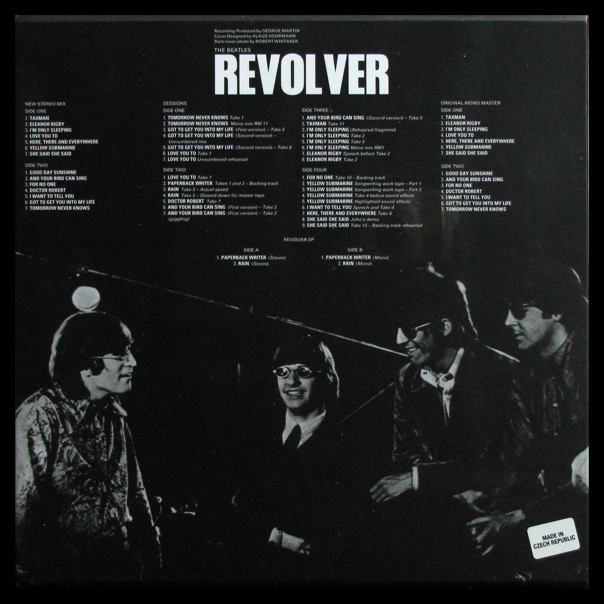 LP Beatles — Revolver (5LP box, + book) фото 2