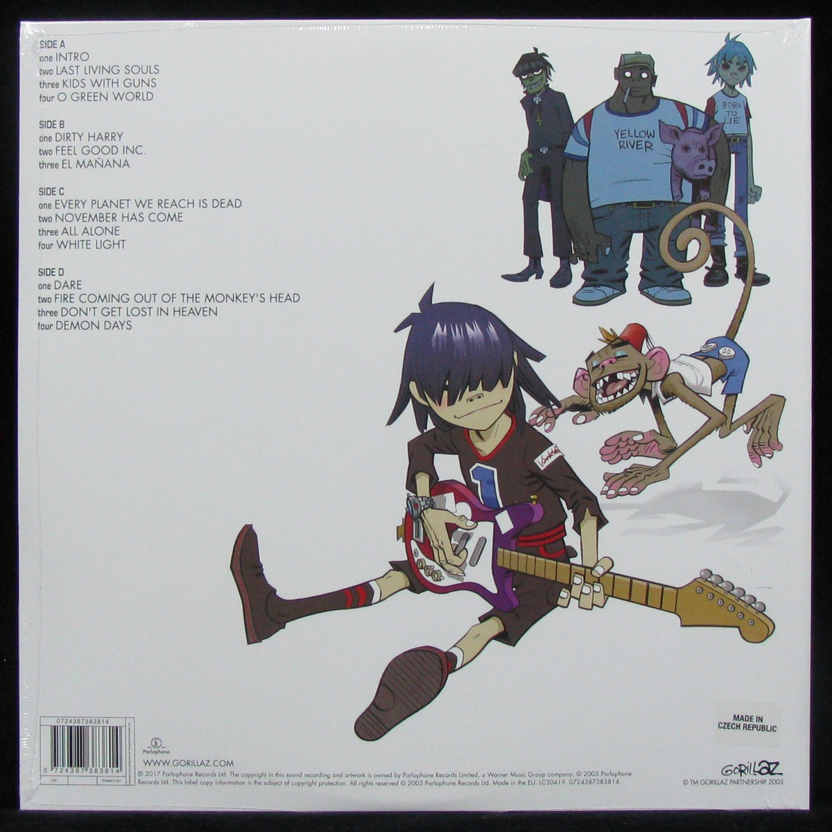 LP Gorillaz — Demon Days (2LP) фото 2