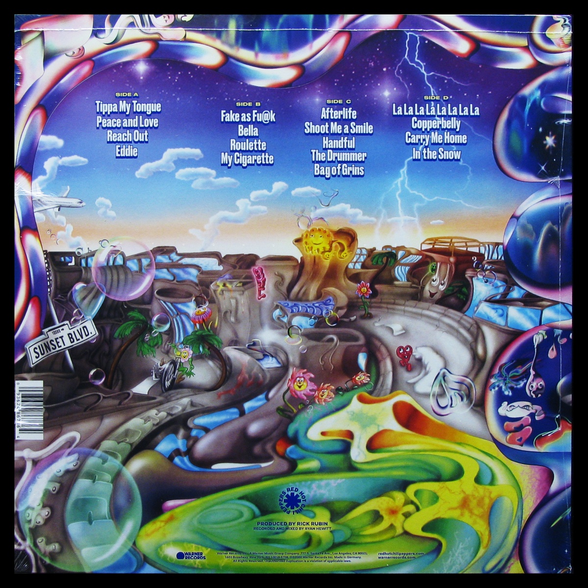 LP Red Hot Chili Peppers — Return Of The Dream Canteen (2LP, curacao vinyl) фото 2