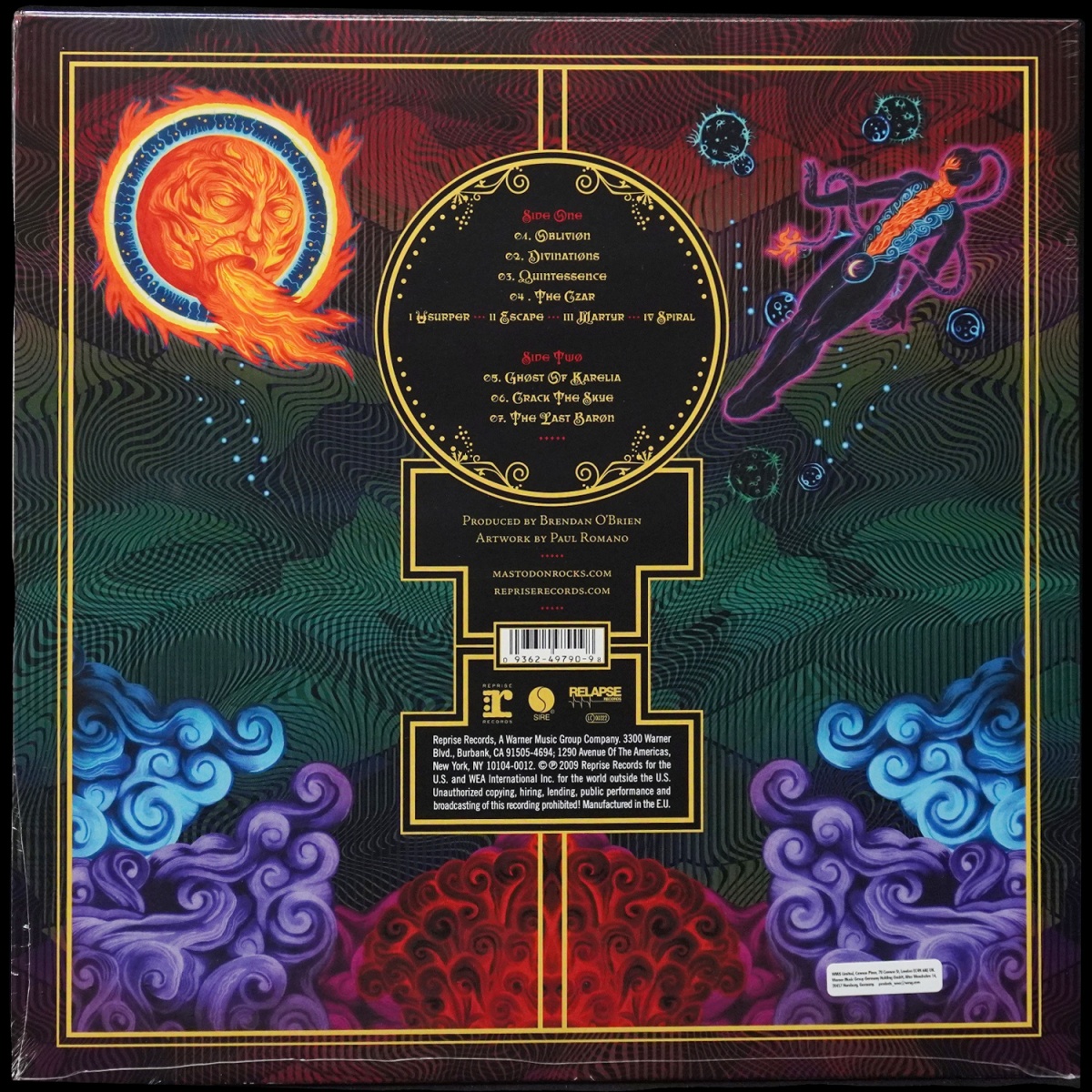 LP Mastodon — Crack The Skye фото 2