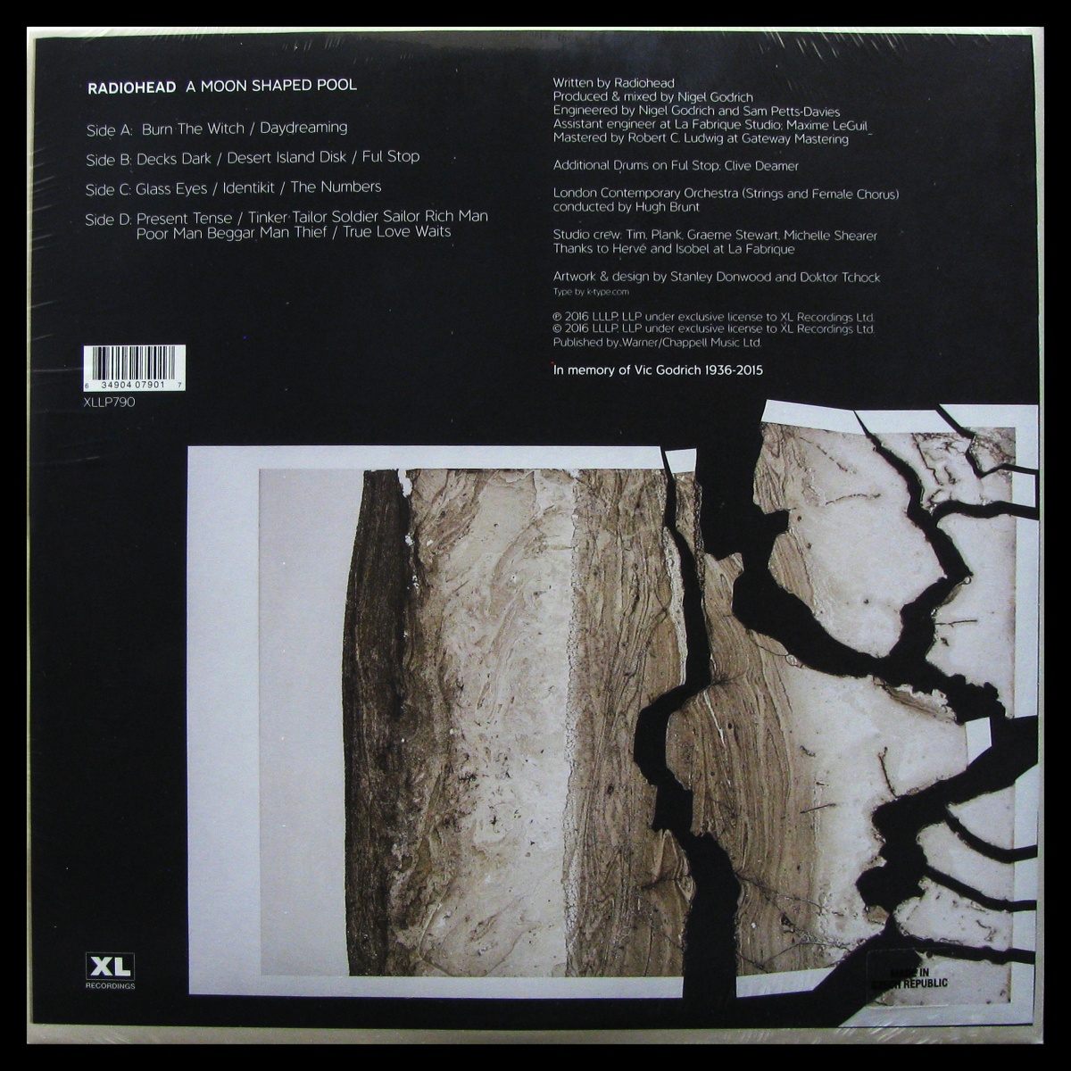 LP Radiohead — A Moon Shaped Pool (2LP) фото 2