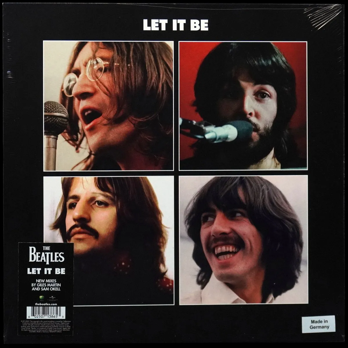 LP Beatles — Let It Be фото