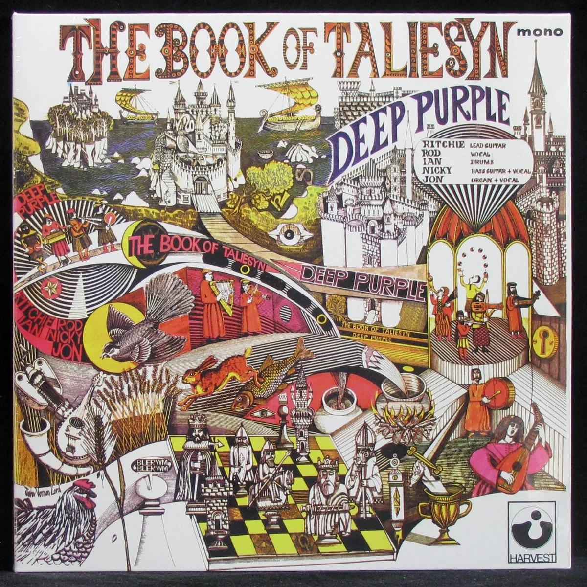 LP Deep Purple — Book Of Taliesyn (моно) фото