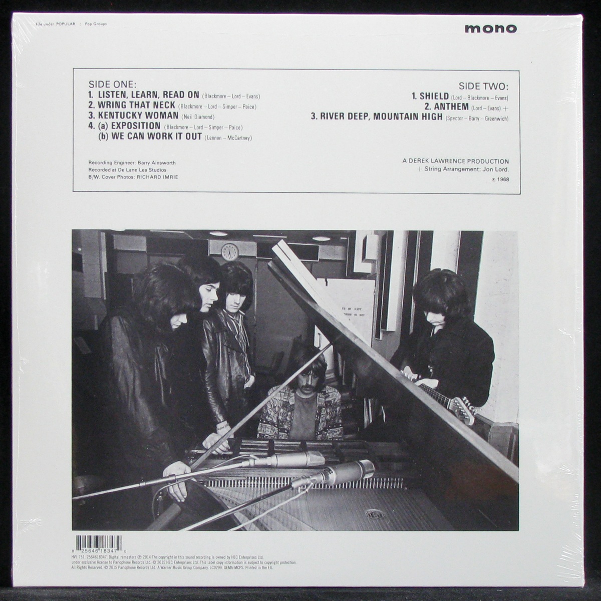 LP Deep Purple — Book Of Taliesyn (моно) фото 2