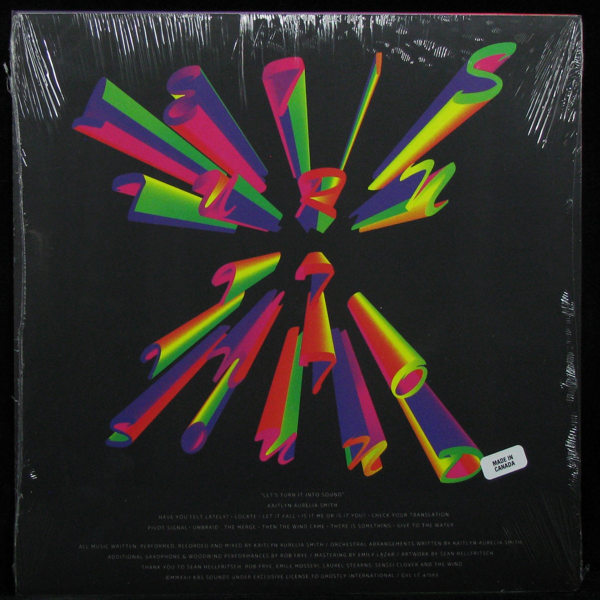 LP Kaitlyn Aurelia Smith — Let's Turn It Into Sound фото 2