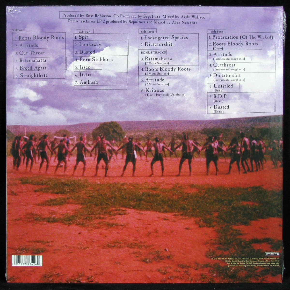 LP Sepultura — Roots (2LP) фото 2