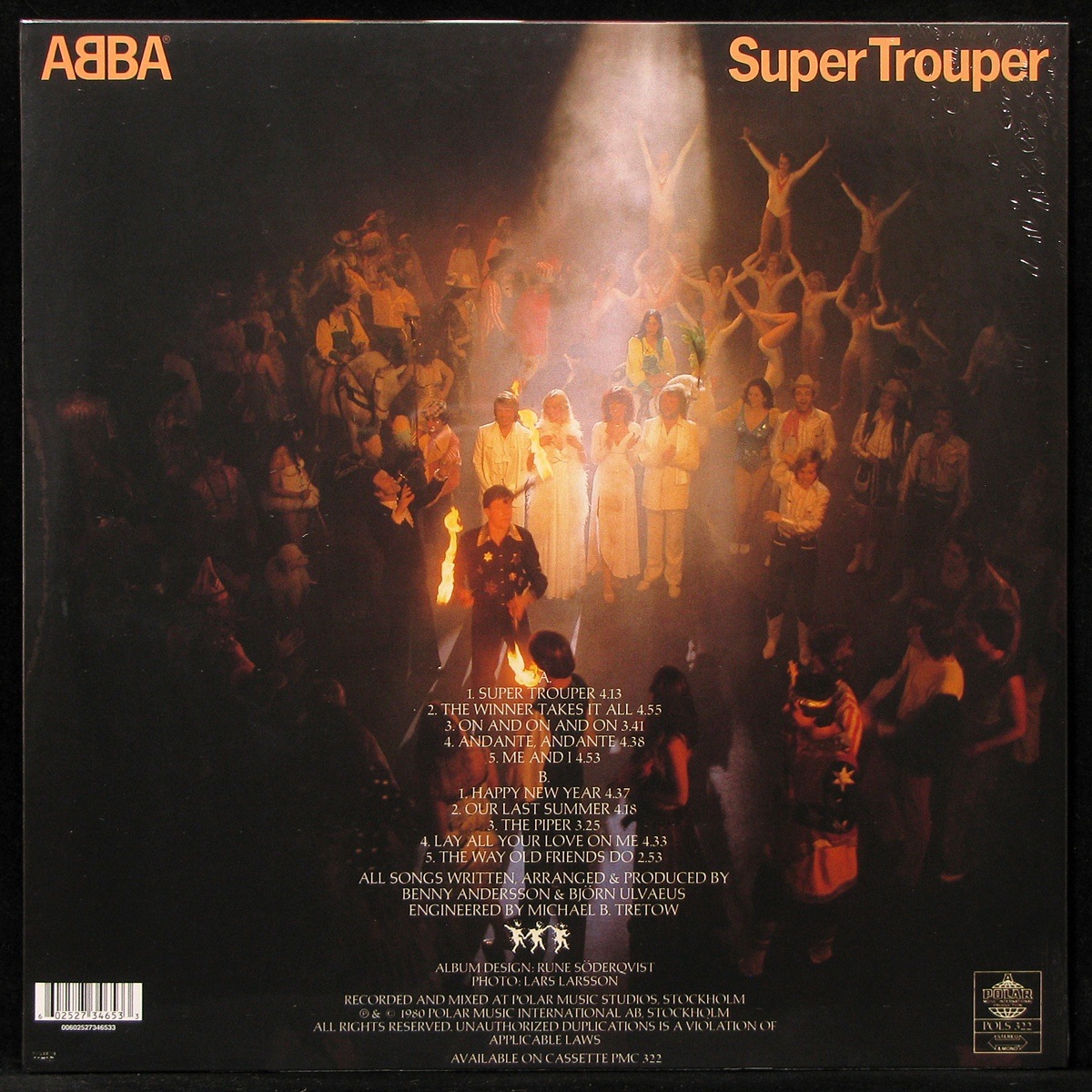 LP Abba — Super Trouper фото 2