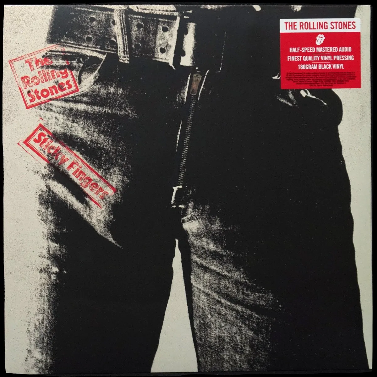 LP Rolling Stones — Sticky Fingers фото