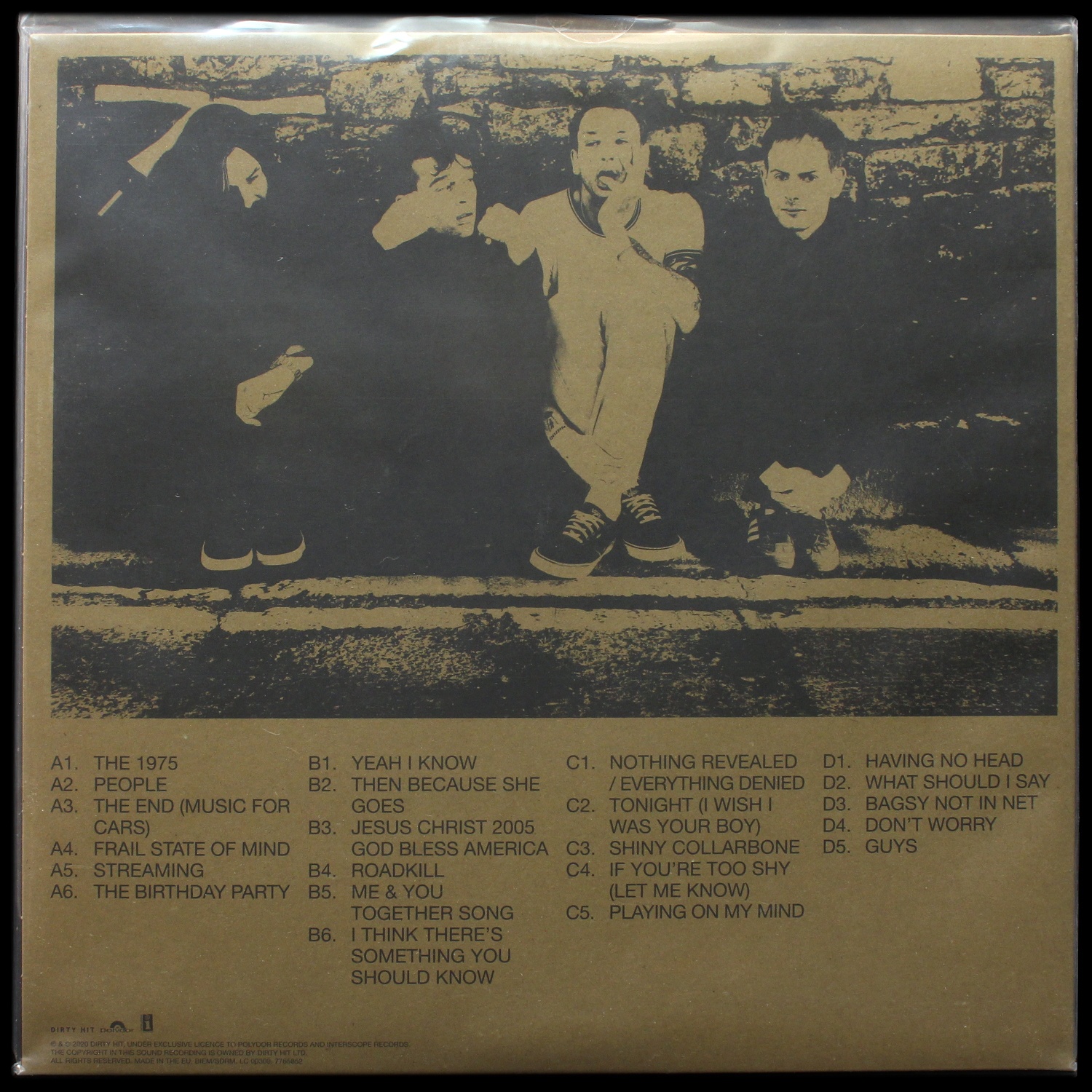 LP 1975 — Notes On A Conditional Form (2LP, цветной винил) фото 2