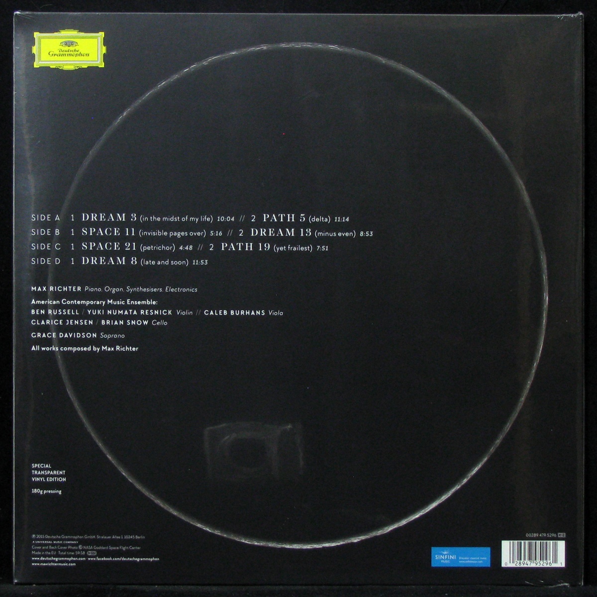 LP Max Richter — From Sleep (2LP, цветной винил) фото 2