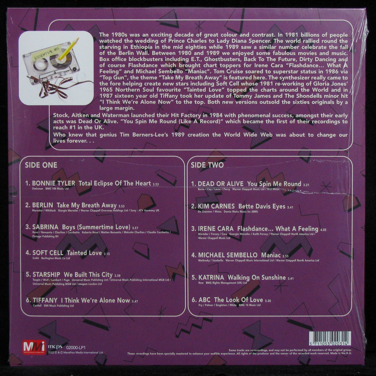 LP V/A — Essential 80s фото 2