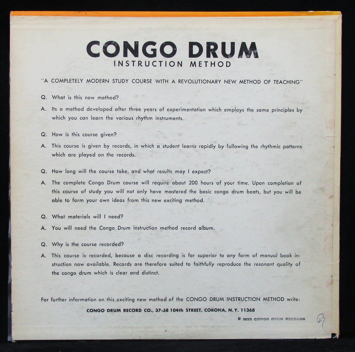 LP Harry Allen — Congo Drum Instruction Method фото 2