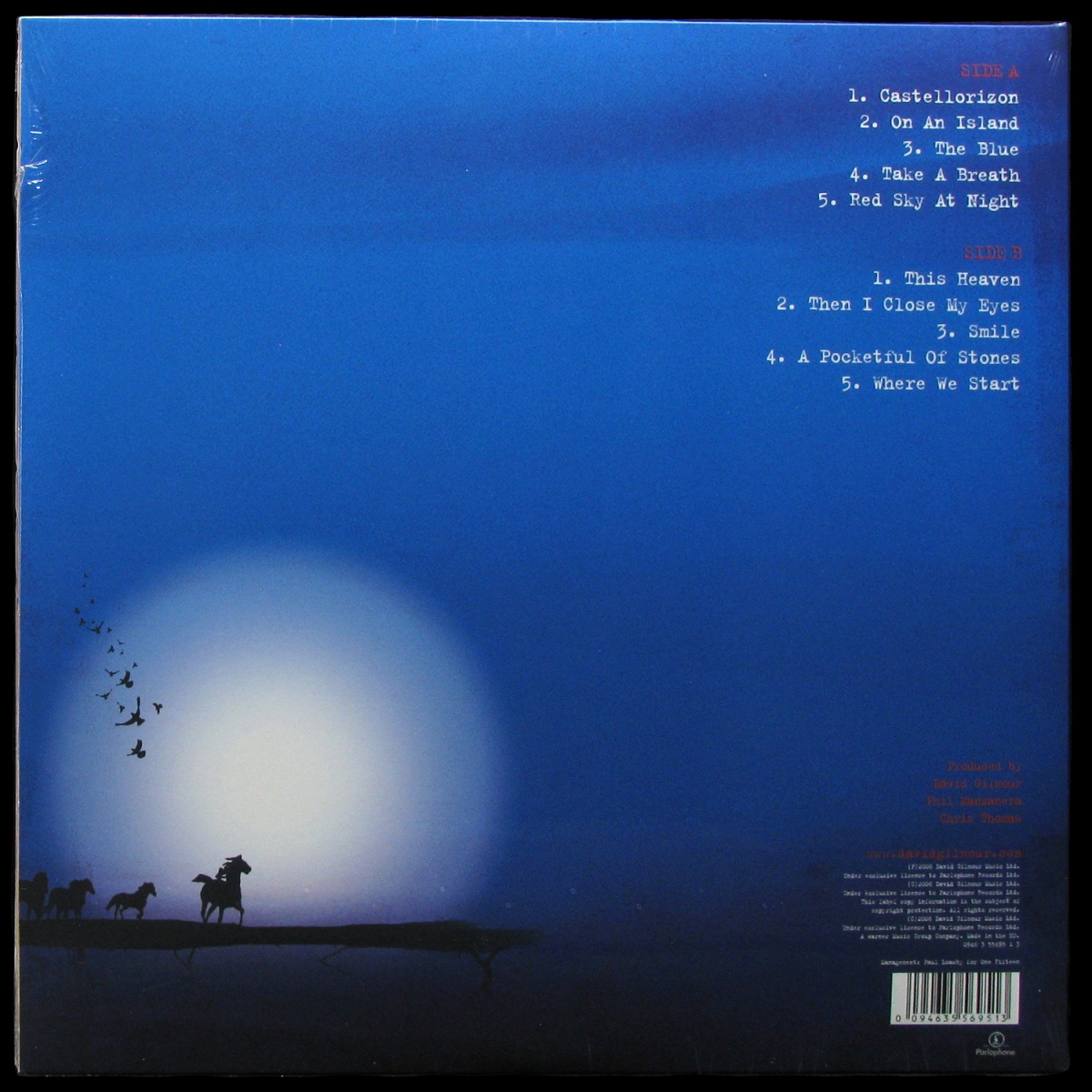 LP David Gilmour — On An Island (+ постер) фото 2