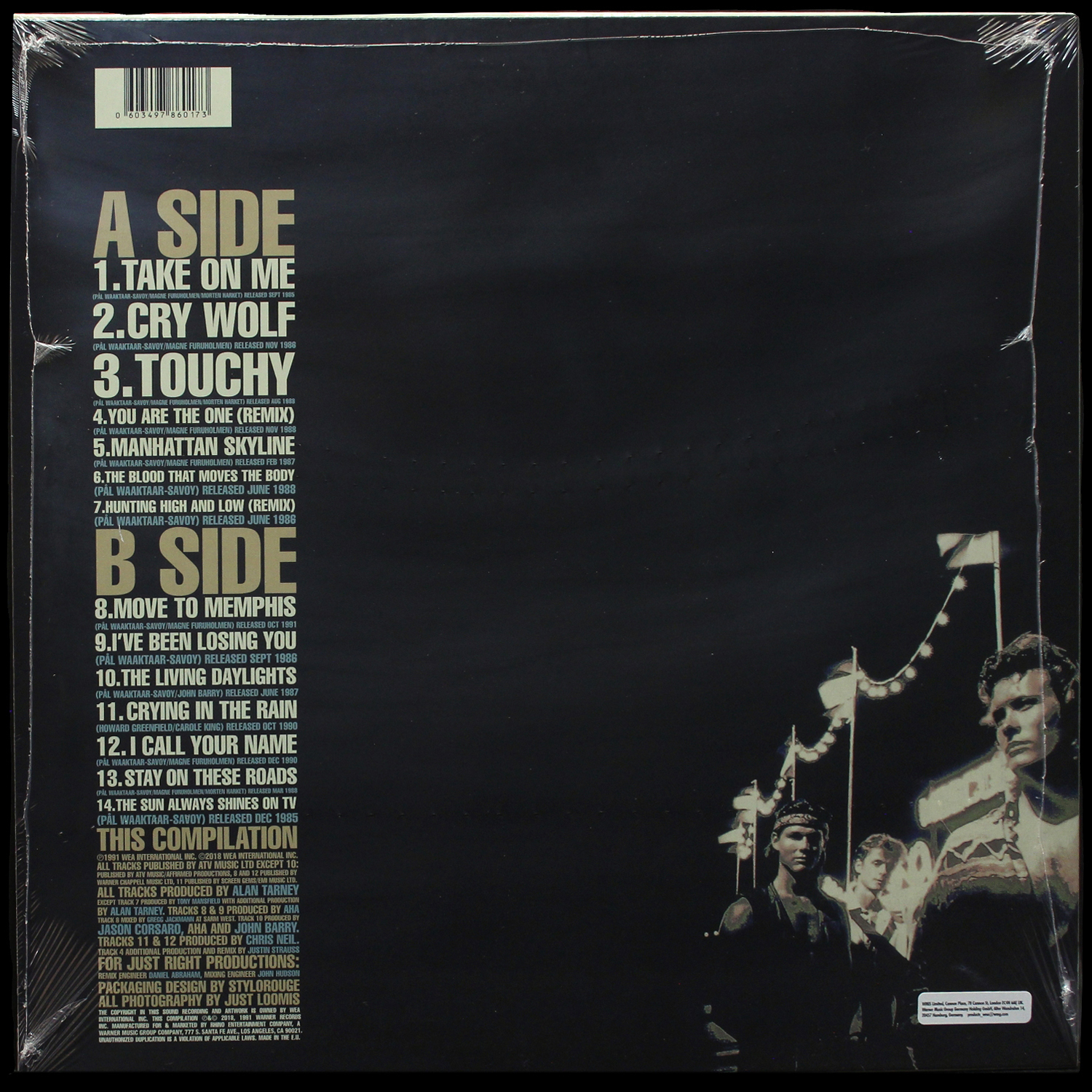 LP A-ha — Headlines & Deadlines - The Hits Of A-Ha фото 2