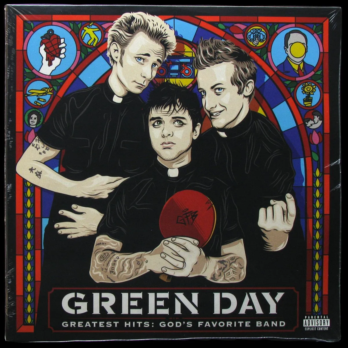 LP Green Day — Greatest Hits: God's Favorite Band (2LP) фото