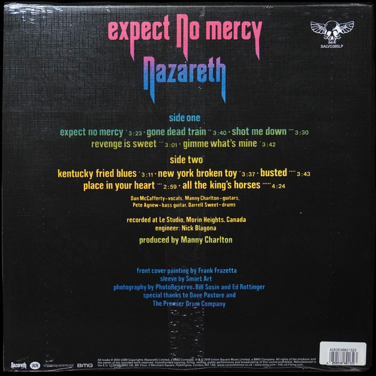 LP Nazareth — Expect No Mercy (цветной винил) фото 2