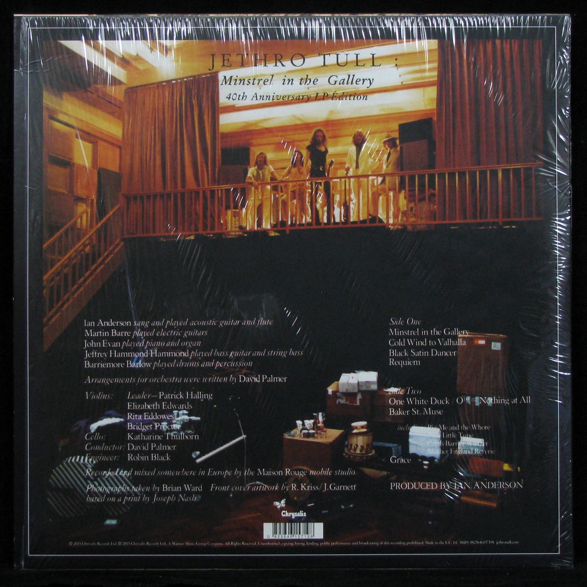 LP Jethro Tull — Minstrel In The Gallery (+ книга) фото 2