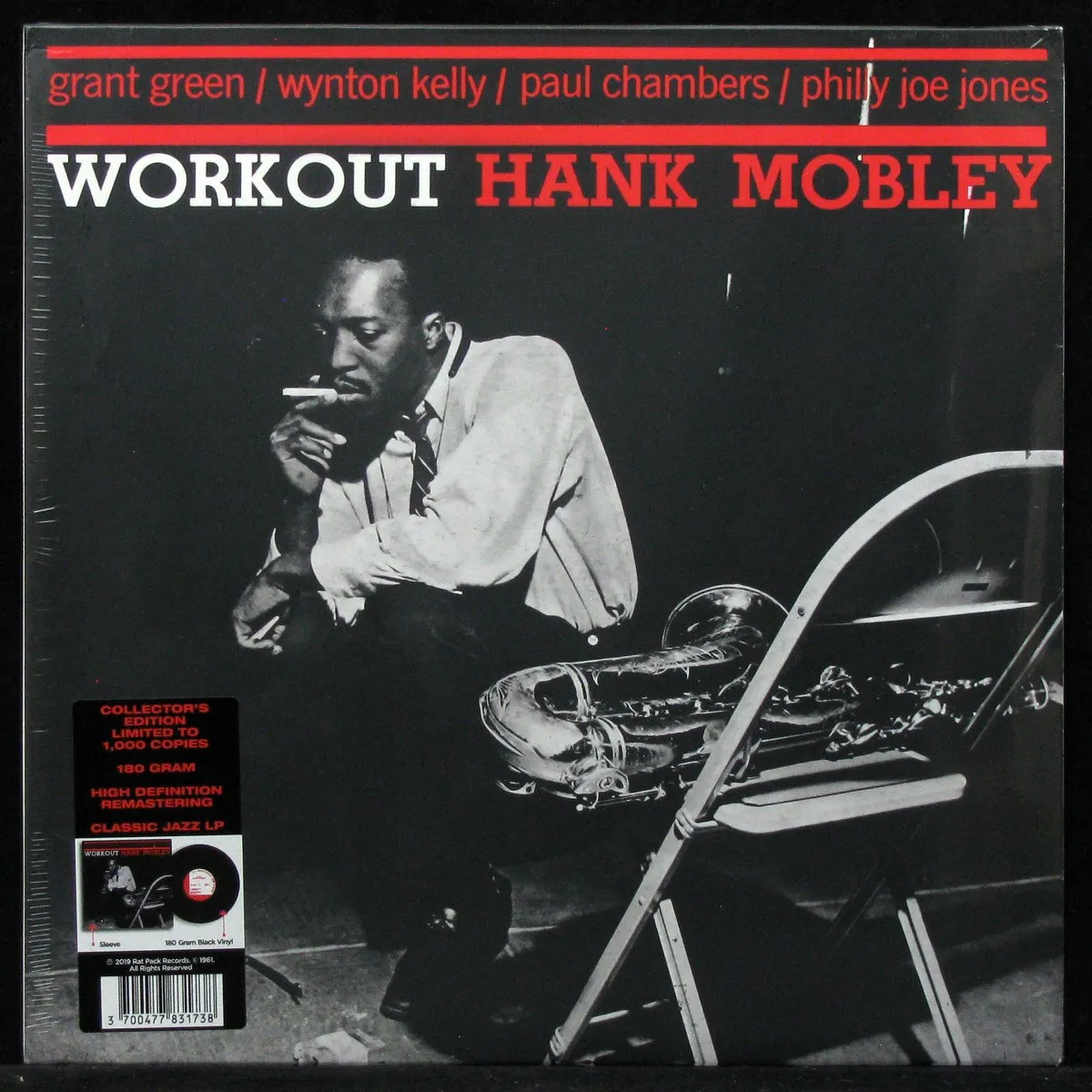 LP Hank Mobley — Workout (моно) фото