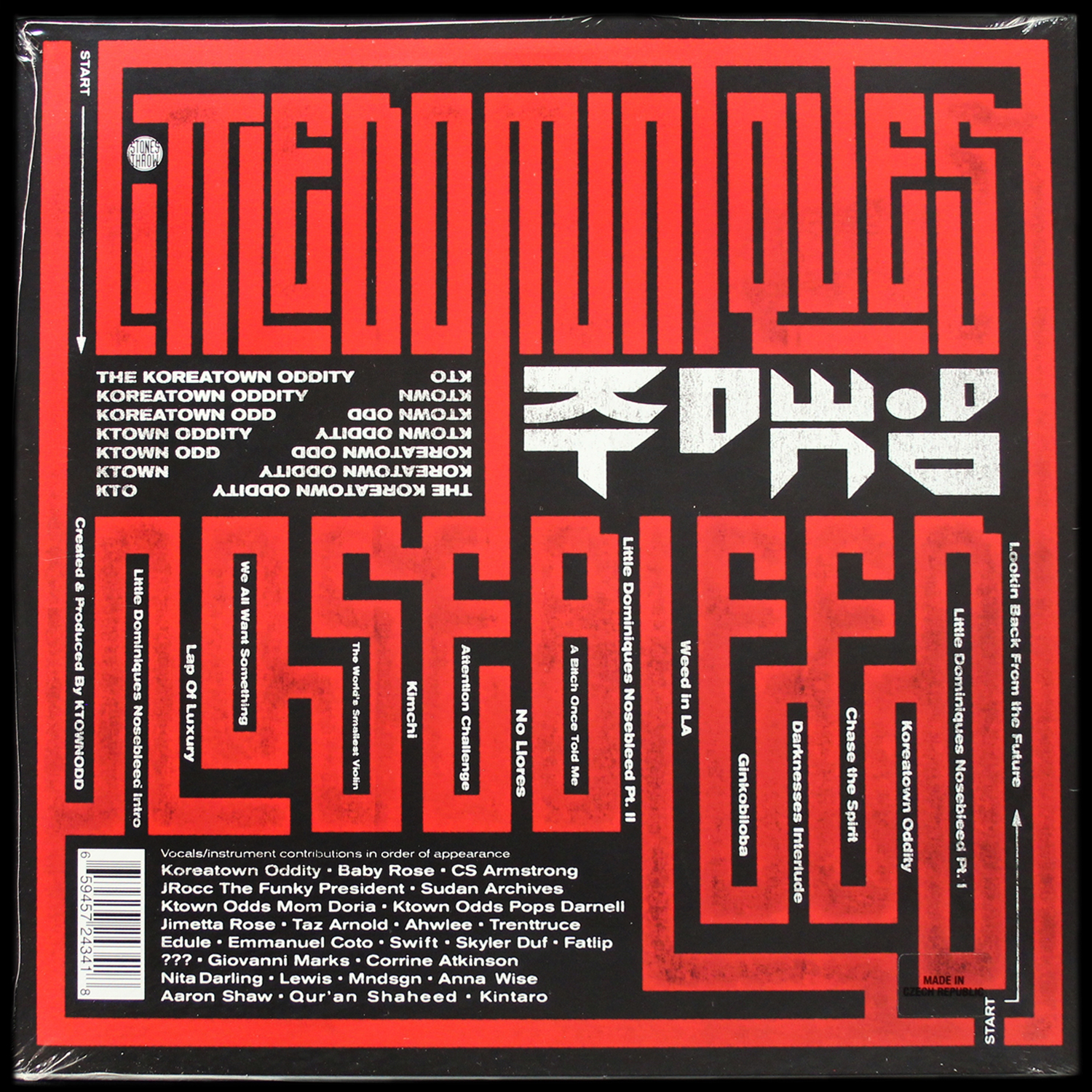 LP Koreatown Oddity — Little Dominiques Nosebleed (2LP) фото 2