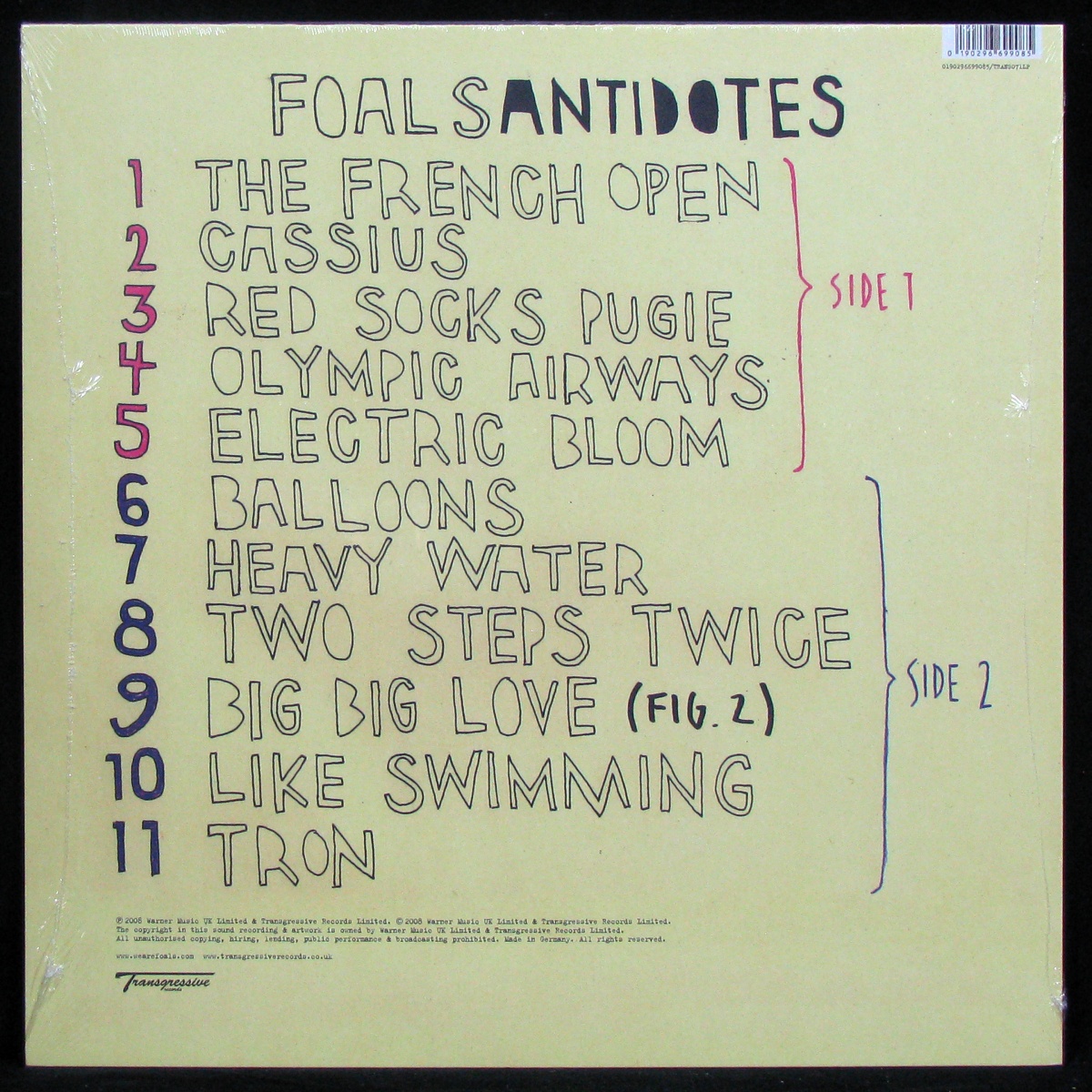 LP Foals — Antidotes фото 2