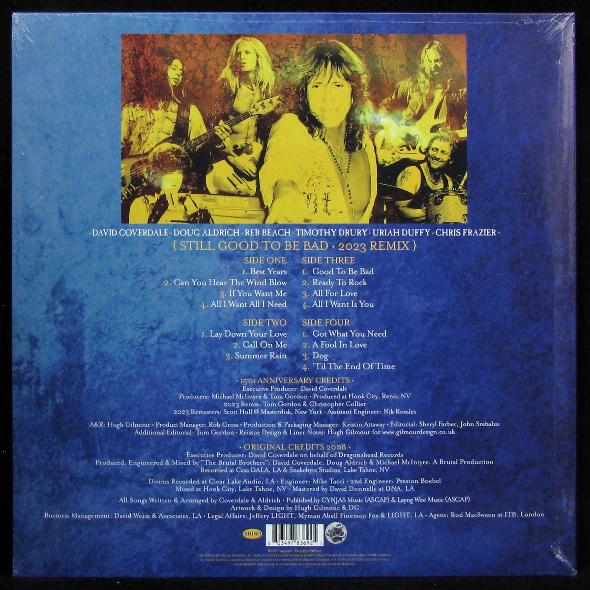 LP Whitesnake — Still Good To Be Bad (2LP) фото 2