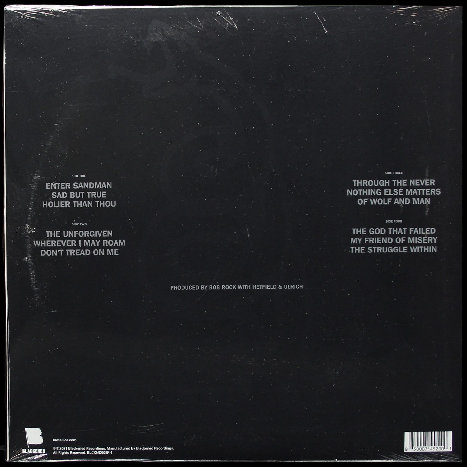 LP Metallica — Metallica (2LP) фото 2