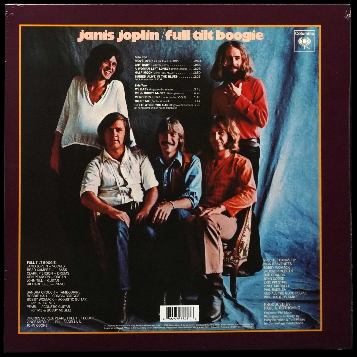 LP Janis Joplin — Pearl фото 2