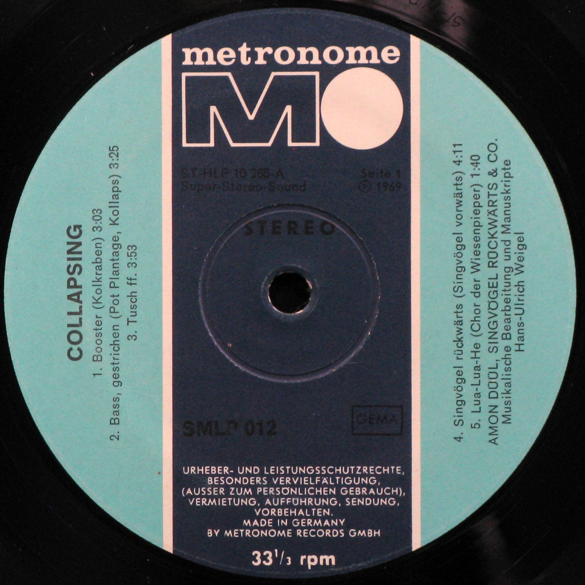 LP Amon Duul — Collapsing фото 3