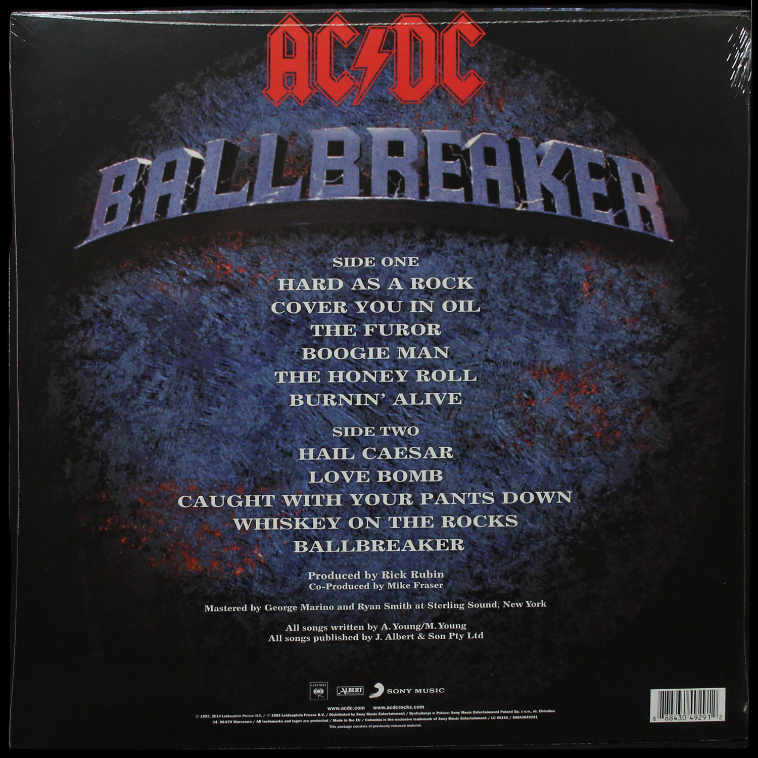 LP AC/DC — Ballbreaker фото 2