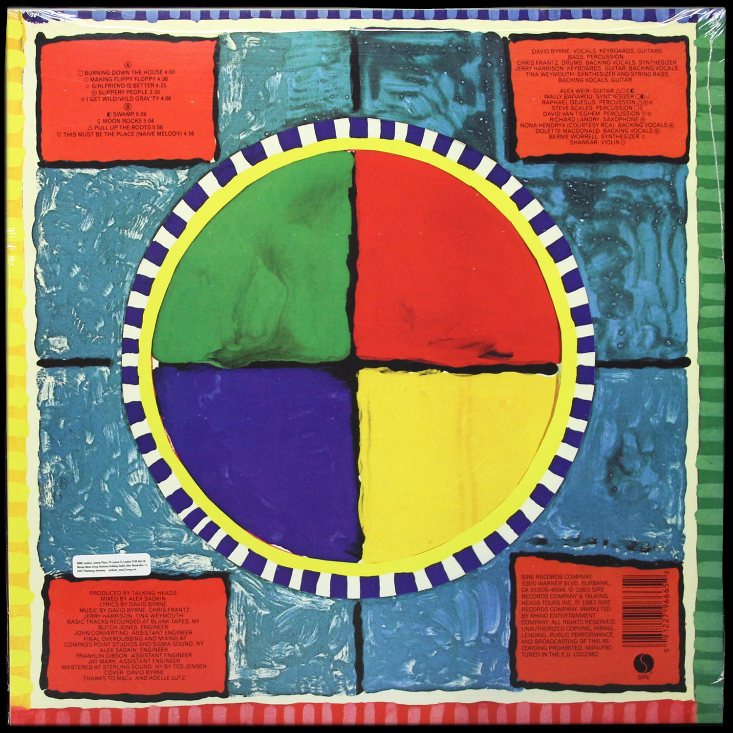 LP Talking Heads — Speaking In Tongues фото 2