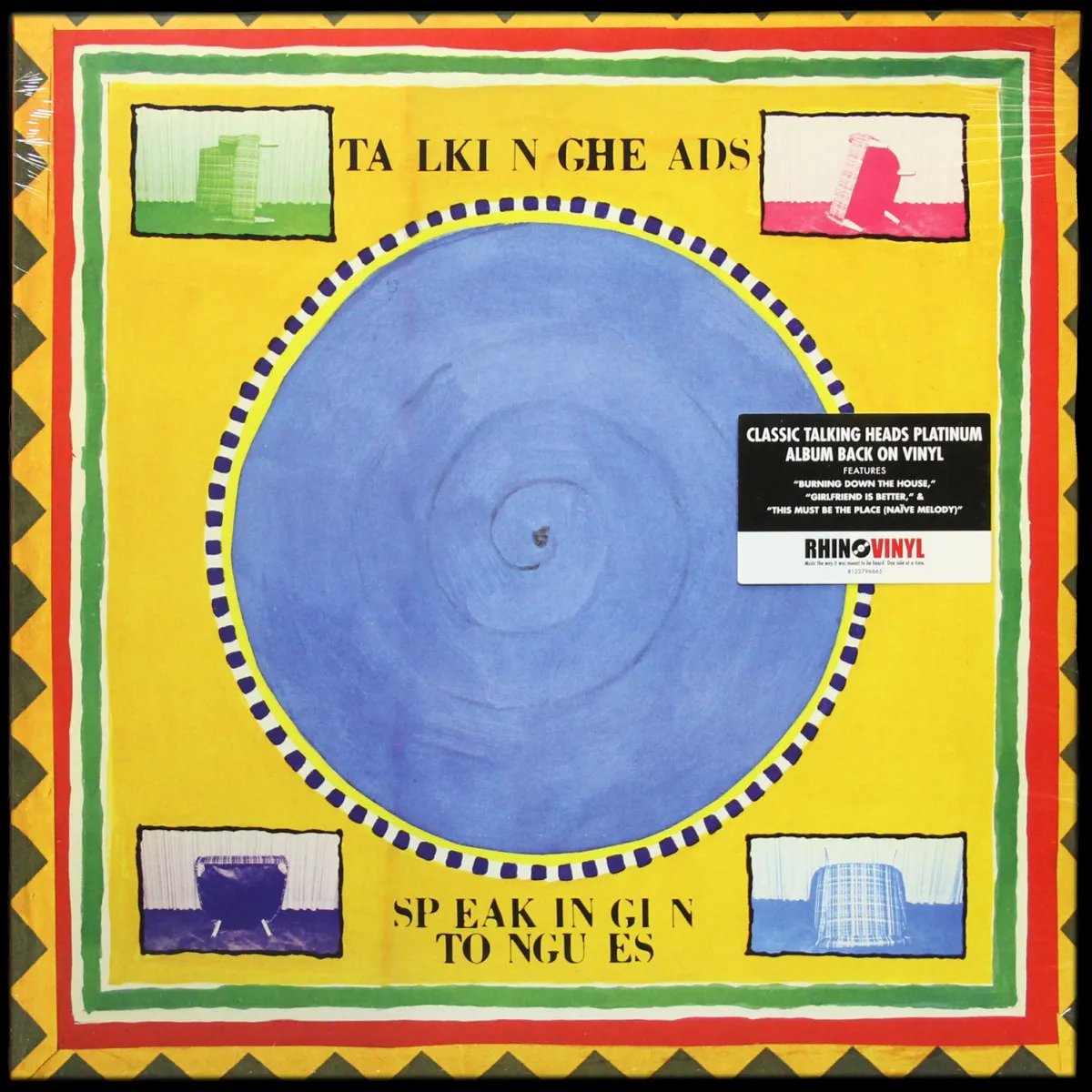 LP Talking Heads — Speaking In Tongues фото