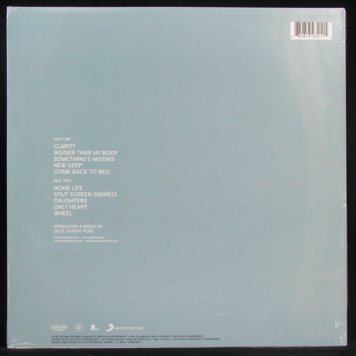 LP John Mayer — Heavier Things фото 2