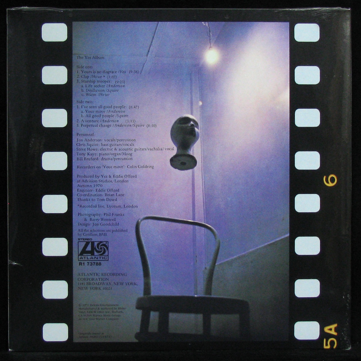 LP Yes — Yes Album фото 2