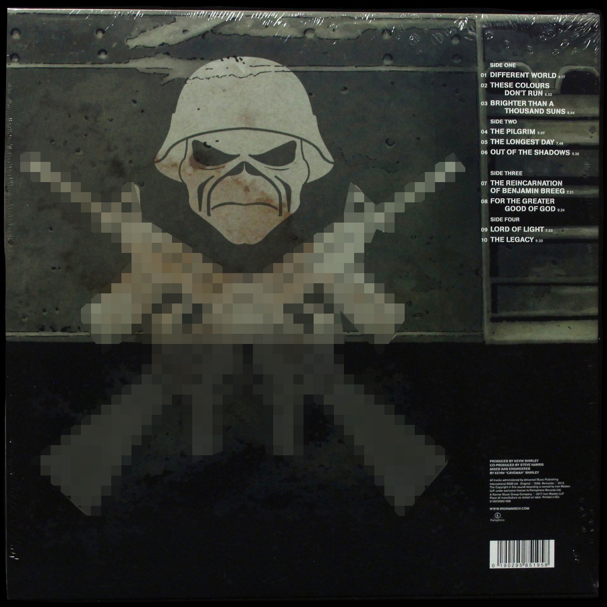 LP Iron Maiden — A Matter Of Life And Death (2LP) фото 2