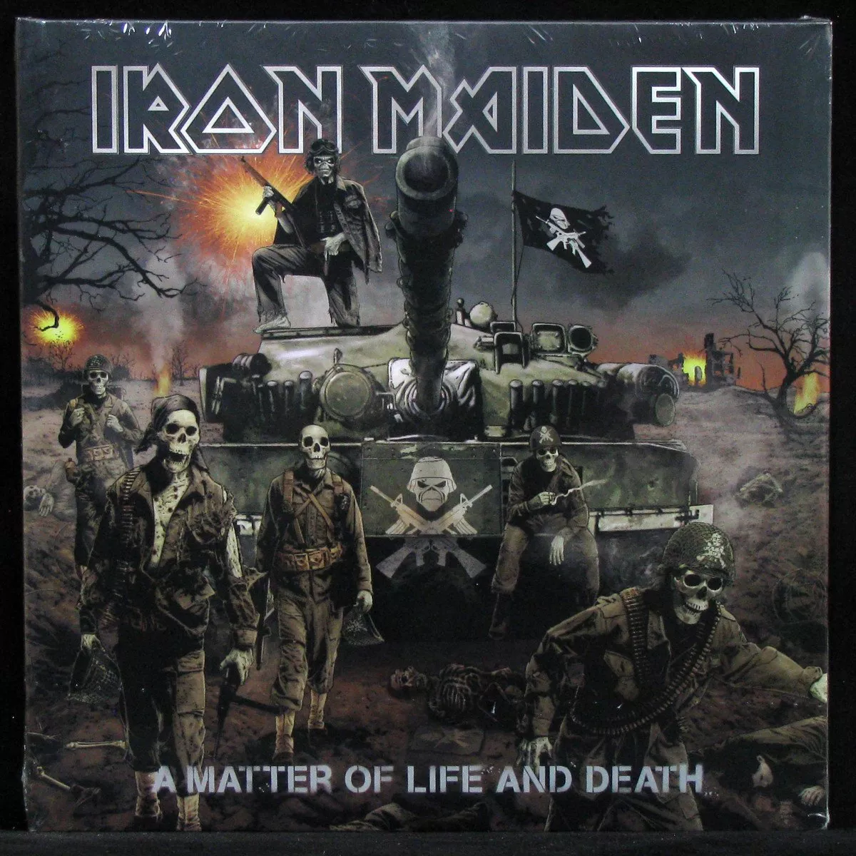 LP Iron Maiden — A Matter Of Life And Death (2LP) фото