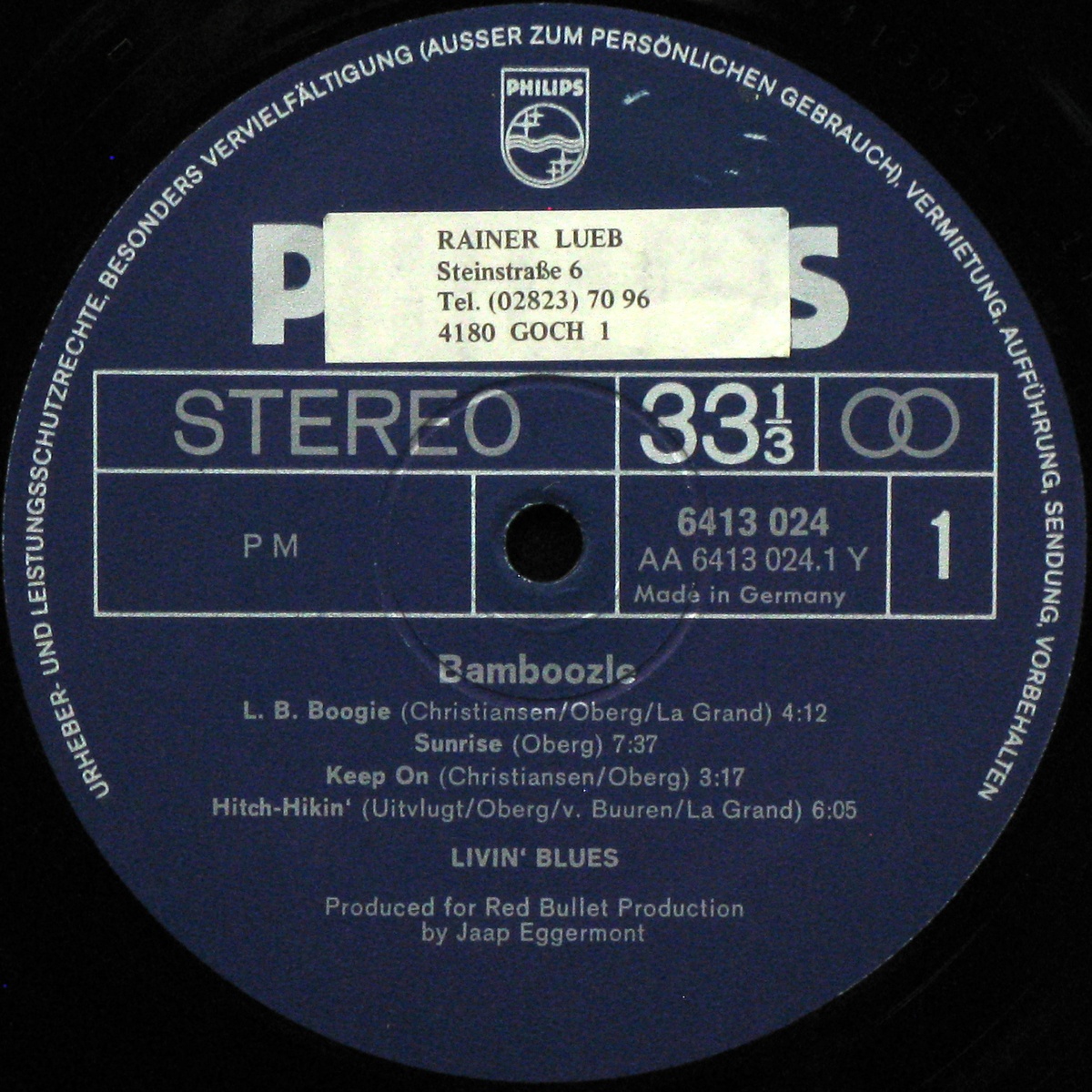 LP Livin' Blues — Bamboozle фото 3