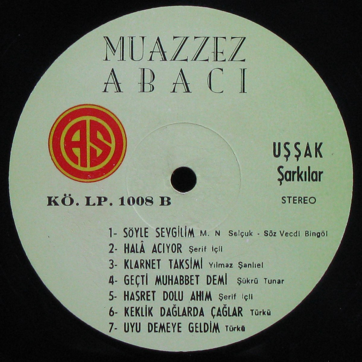 LP Muazzez Abaci — Huzzam Sarkilar / Ussak Sarkilar фото 4