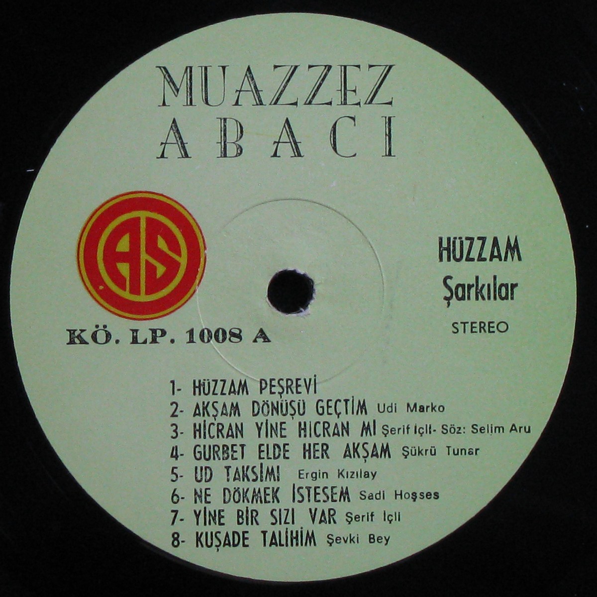 LP Muazzez Abaci — Huzzam Sarkilar / Ussak Sarkilar фото 3
